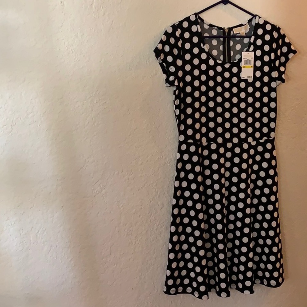 NWT Michael Kors Polka Dot Dress